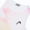 Női teniszpóló HEAD Agility Tank Top light blue/print vision 3
