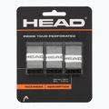 Teniszütő markolatborítások HEAD Prime Tour Perforated 3 pcs. black