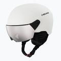 Gyerek sísisak HEAD Yuki Visor Jr marshmallow/silver/red