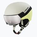 Gyerek sísisak HEAD Yuki Visor Jr lime swirl/silver/red