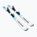 Gyermek lesikló sílécek + kötések HEAD Supershape JRS + Jrs 7.5 GW CA white/blue 2