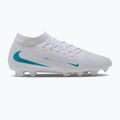 Férfi focicipők Nike Phantom 6 High Academy FG/MG white/white/dusty cactus