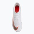 Gyermek focicipők Nike Jr. Mercurial Superfly 11 Club white/bright crimson/blur 5