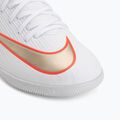 Gyermek focicipők Nike Jr. Mercurial Superfly 11 Club white/bright crimson/blur 7