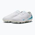 Férfi focicipők Nike Phantom 6 Low Pro FG white/white/dusty cactus 3
