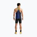 Férfi futópóló Nike AeroSwift Dri-Fit ADV Singlet citron pulse/lapis/bright crimson 3