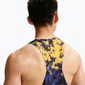 Férfi futópóló Nike AeroSwift Dri-Fit ADV Singlet citron pulse/lapis/bright crimson 5