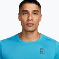 Férfi póló Nike Court Dri-Fit Advantage baltic blue/black 3