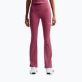 Női edzőleggingsek Nike One pink smoke/white
