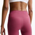 Női edzőleggingsek Nike One pink smoke/white 5