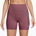 Női edző rövidnadrág Nike One pink smoke/white