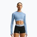Női hosszú ujjú póló Nike Pro work blue/white