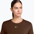 Női póló Nike One Classic Dri-Fit SS cacao wow/white 3