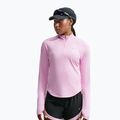 Női futópulóver Nike Tempo Dri-Fit 1/4 Zip pink rise
