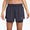 Női rövidnadrág Nike One Dri-Fit High-Waisted 3" 2In1 gridiron/white