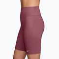 Női edző rövidnadrág Nike One Pink Smoke/White 3