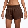 Női rövidnadrág Nike One Dri-Fit 3" cacao wow/white