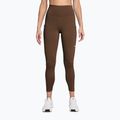 Női edzőleggingsek Nike One High-Waisted 7/8 cacao wow/white
