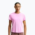 Női edző póló Nike One Classic pink rise/white