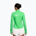 Női hosszú ujjú póló futáshoz Nike Tempo Swoosh Run Dri-Fit 1/4-Zip illusion green/white 2