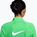 Női hosszú ujjú póló futáshoz Nike Tempo Swoosh Run Dri-Fit 1/4-Zip illusion green/white 3