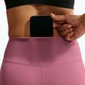 Női leggingsek Nike One Seamless Front pink smoke/white 6