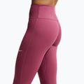 Női leggingsek Nike One pink smoke/white 5