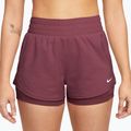 Női edző rövidnadrág Nike One pink smoke/white