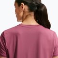 Női edző póló Nike One Classic pink smoke/white 5