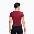 Női edző póló Nike Pro Seamless tough red/white 2