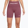 Női edző rövidnadrág Nike Pro Seamless pink smoke/white