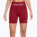 Női edző rövidnadrág Nike Pro Seamless tough red/white