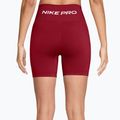 Női edző rövidnadrág Nike Pro Seamless tough red/white 2