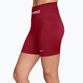 Női edző rövidnadrág Nike Pro Seamless tough red/white 3