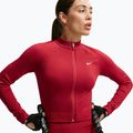 Női edzőpulóver Nike Pro Seamless tough red/white