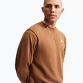 Férfi pulóver Nike Club ale brown/white 4