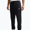 Férfi nadrág Nike Club Cuffed Brushed black/black/football blue 3