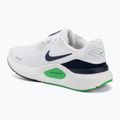 Férfi futócipők Nike Structure 26 white/green spark/midnight navy 3