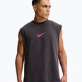 Férfi edző póló Nike Sleeveless T-Shirt black/hyper pink 3