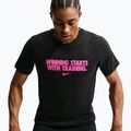 Férfi edző póló Nike Dri-Fit Winning black/hyper pink 3