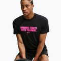 Férfi edző póló Nike Dri-Fit Winning black/hyper pink 5