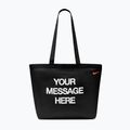 Táska Nike Heritage "Your Message Here" Tote 22 l black/white/safety orange