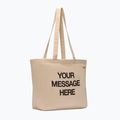 Táska Nike Heritage "Your Message Here" Tote 22 l oatmeal/safety orange/safety orange 2