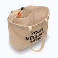 Táska Nike Heritage "Your Message Here" Tote 22 l oatmeal/safety orange/safety orange 4