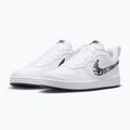 Nike Court Borough Low fehér/fekete cipő 11