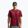 Férfi futó póló Nike Miler light crimson