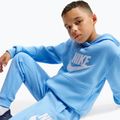 Gyerek nadrág Nike Club Fleece football blue/white 4