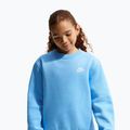 Gyerekpulóver Nike Sportswear Club Fleece football blue/white 3