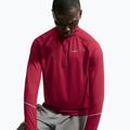 Férfi futópulóver Nike Miler Dri-Fit UV 1/2 Zip tough red 4