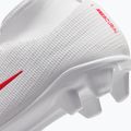 Gyermek focicipők Nike Jr. Mercurial Superfly 11 Club white/bright crimson/blur 7
